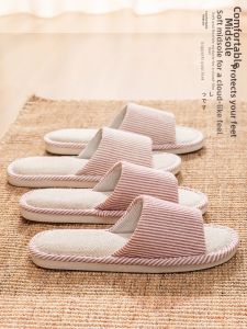 TZLDN | Silent Non-slip Home Linen Slippers