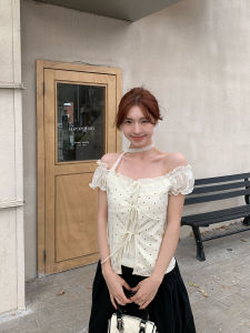 Off-Shoulder Short Sleeve T-Shirt