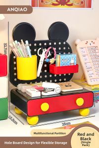 WEIAI | Study Desk Organizer Pencil Holder for Children