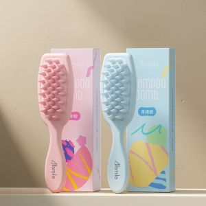 Long Handle Silicone Hair Brush Allsmile Scalp Massage Shampoo Brush Personal Hygiene Cleaning Tool Other Type Comb Basic Package