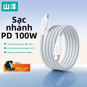 Samzhe | Dây Cáp PD Sạc Nhanh Dual Type-C 2m
