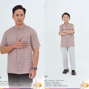 NIBRAS SARIMBIT TERBARU | BAJU COUPLE KELUARGA | RAYYA SERIES | HYRA GINGERBREAD ( SARIMBIT 2025 )