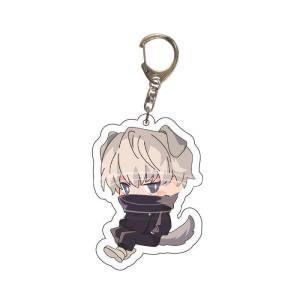 Bandai | New Jujutsu Kaisen Acrylic Keychain Anime Gojo Satoru Fushiguro Megumi Keychain Pendant Cosplay Gift Cross-Border Accessory