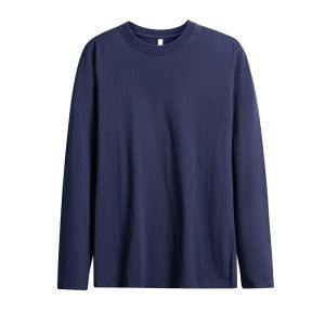 Bin Geo Bolo | Mens Long Sleeve V-Neck Cotton T-Shirt Casual Wear