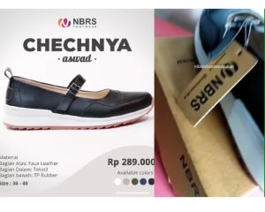 SEPATU CHECHNYA TERBARU SLUP FLAT NIBRAS FLATSHOES