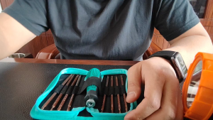 Set Obeng 16 in 1 Magnetic Bits Screwdriver High Hardness