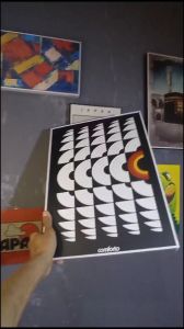 Poster Bauhaus Ukuran 30X40 Minimalis Pajangan Rumah Abstrak Hiasan Dinding Terbaru - wirar store