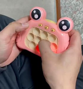 Bayar Di Tempat - Mainan Pop It Elektronik / Quick Push / Pop Light Up / Fidget Toys Dengan Mesin