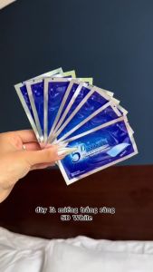 Hộp Miếng Dán Trắng Răng 5D White SMILEKIT Làm Trắng Răng Rõ Rệt Sau 3 Ngày Sử Dụng Loại Bỏ Ố Vàng An Toàn Hiệu Quả Tiện Lợi
