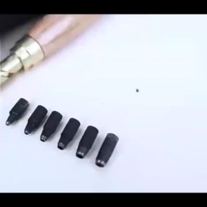 Automatic Belts Punch Hole Punch Screw Replaceable Mute Rotary Punching Punchers Leather Punch Watch Craft Tool Hole