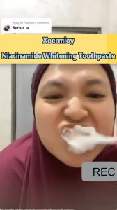 Niacinamide Teeth whitening toothpaste Ubat Gigi Teeth whitening pemutih gigi kuning Remove tartar and smoke stains fresh breath prevent tooth decay clean the mouth dental care oral care