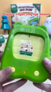 Máy đọc truyện song ngữ Kennen - Máy đọc thẻ flashcard đọc truyện tư duy cho bé bảo hành 6 tháng chính hãng