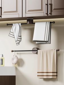 Giá Treo Khăn Vệ Sinh Bằng Nhựa Gắn Tường Không Cần Đục Lỗ Giá Để Đồ Dùng Vệ Sinh Cá Nhân Giá Để Khăn Treo Tường Kiểu Dáng Cổ Điển