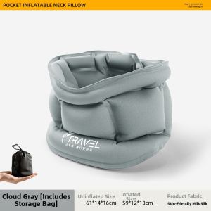 OSEAGLE | Inflatable U-Shaped Travel Pillow Neck Support