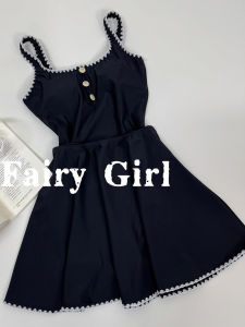 Elegant Embroidered Halter Neck One Piece Swimsuit for Women Vacation Beach Thermal Pool Edgeless Pool Fashionable Backless