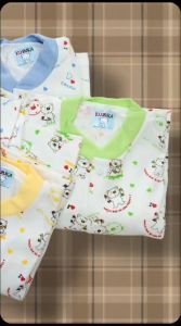 SETELAN BAJU BAYI PANJANG SIZE 6-24 BULAN SETELAN BAYI KUZUKA / PIYAMA