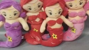 Boneka Putri Duyung Mahkota Lucu Boneka Mermaid Mahkota Size M