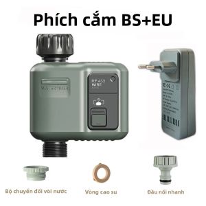 JIHUAN | Bộ Hẹn Giờ Tưới Cây Thông Minh Tuya WiFi RF433 Van Tưới Với Bộ Lọc Trễ Nước Mưa Phạm Vi 1640ft Tương Thích Với Tuya
