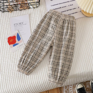Spring Autumn Boys Pants Loose Thin Outerwear Fleece Casual Long Trousers Baby Boy Clothes Anti Dirt Childrens Wear