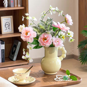 Bông Hoa Giả Sang Trọng Bông Hoa Cầm Tay Bông Hoa Nghệ Thuật Bàn Ăn Phòng Khách Trang Trí Hoa Bông Hoa Nhung Thủ Công Bán Tự Động