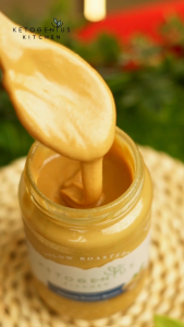 Ketogenius Kitchen Pure Peanut Butter Smooth (100g) Mentega Kacang Halus - Unsweetened Zero Sugar Added Diabetic friendly Keto Low Carb Natural Vegan No Added Oil Tanpa Gula