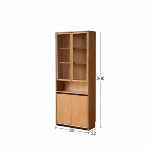 WEISHA | Wall-mounted Multi-functional Book and Storage Cabinet