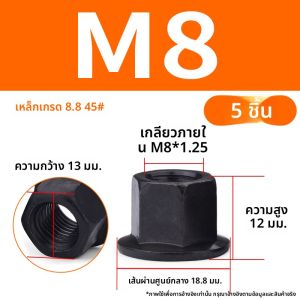 หัวนมเกลียวแบบมีแผ่นรองแบบตั้งสูง สเตนเลส ขนาด M8-M24 สำหรับอุปกรณ์เครื่องมือเจาะร่อง