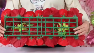 Simulated Rose Arch Decoration Lily Wedding Flower Wall Wedding Supplies Dining Table & Wall &door