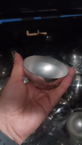 Half Sphere Stainless 304 Mirror Polished Hollow Round Stair Railing Balls