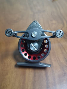 Full Metal Ratchet Front Spinning Reel with Release Flywheel Set for Fishing Gear Right Hand Type with Five Bearings