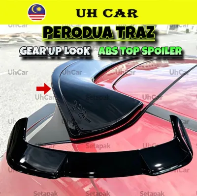 (GU) Perodua Traz 2026 Gear Up Look Abs Roof Top Spoiler Styling Kit Come With Paint