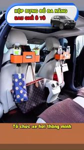 Khay Đựng Đồ Treo Dãy Ghế Sau Hành Khách - Sang Trọng Như Khách Sạn 5 Sao Tiện Lợi Cho Mọi Chuyến Đi!