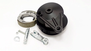 ฝาครอบเบรคหลัง ฝาเบรค ฝาครอบดุมหลัง มือลิงลูกเบี้ยว ผ้าเบรค Wave100 ดรีม99 ดรีม125 เวฟ110i เวฟ125 เวฟ100ยูบ๊อก เวฟ100x 43100-KWW