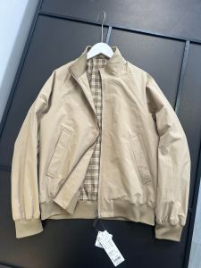 Harrington Style Plaid Spring Jacket