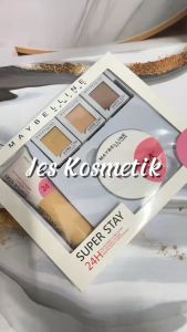 MYB Eyeshadow 3 Warna Make Up Set 3 in 1 Super Stay 24H / Grosir Kosmetik