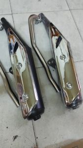 Pô gắn xe Future 125 Future Led Wave RS100 Wave Alpha 110 2017-25 tiếng ấm - pô xe máy