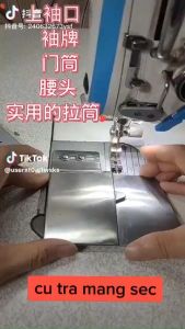 Cữ tra măng séc tra tay áo sơ mi cổ áo nẹp áo dùng cho máy 1 kim công nghiệp Bộ Phụ Kiện May Mặc - Lazada