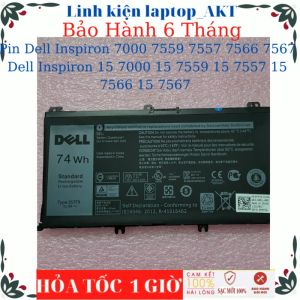 Pin laptop Dell Inspiron 7000 7559 7557 7566 7567 Dell Inspiron 15 7000 15 7559 15 7557 15 7566 15 7567- 0GFJ6 71JF4 0GFJ6 Pin Dell 357F9