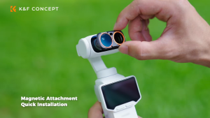K&F CONCEPT Wide Angle Filter for Insta360 Luna Ultra Magnetic Filter UV CPL Black Mist 1-4 ND2-32 ND16 ND63 ND256 Lens Filters