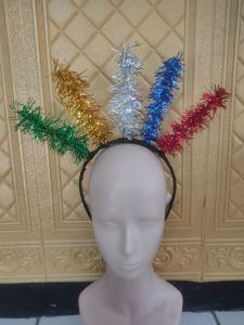 bando ondel ondel mahkota kepala untuk anak dan dewasa Tari karnaval  pentas bisa request warna