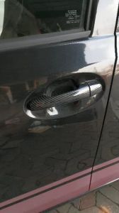 Perodua Myvi 2018 - 2025 Bezza Axia 2014 - 2022 Door Handle Cover Chrome Carbon Black Protector Penutup Pintu Kereta