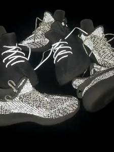 1Pair 3M Reflective Shoelaces for Sneakers Shoe laces Safety reflective Shoelace Round Laces Shoes Strings 100/120/140/160cm
