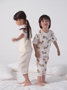 DUDUJIA | Loose Fit Childrens Pajama Set Cotton