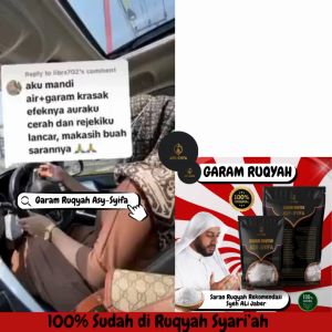 Garam Ruqyah Ruwatan AsySyifa Original Solusi Usaha Tiba Tiba Sepi Padahal Awalnya RamaiSulit Dapat JodohSering sial Penyakit Non Medis Meruqyah Anak Yg Sulit Di Atur/Bandel Mentralisir Rumah/Tempat Usaha dll | Annajah Assur Annur