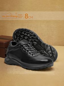 HEJINCHANG | Invisible Height-Increasing Lightweight Comfortable Sports Leisure Shoes 8CM