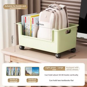 youqin | Portable Under Desk Storage Rack For School Bags and Books