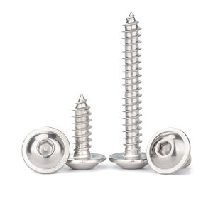 Yi Se Dian Zi | 304 Stainless Steel Round Head Hex Socket Self-Tapping Wood Screw