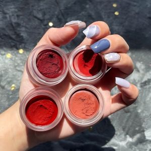 Velvet Frosted Jelly Lip Mud Long-lasting Color Waterproof Smudge-proof for Students Natural Look No-shine Lipstick for All Skin Types