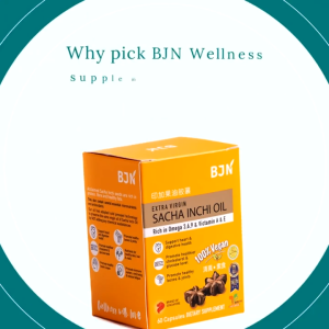 BJN Sacha Inchi Oil ADVANCED "With Vitamain D & K" Capsules 60s