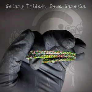 Gelang Tridatu Bali Motif Dewa Ganesha V2